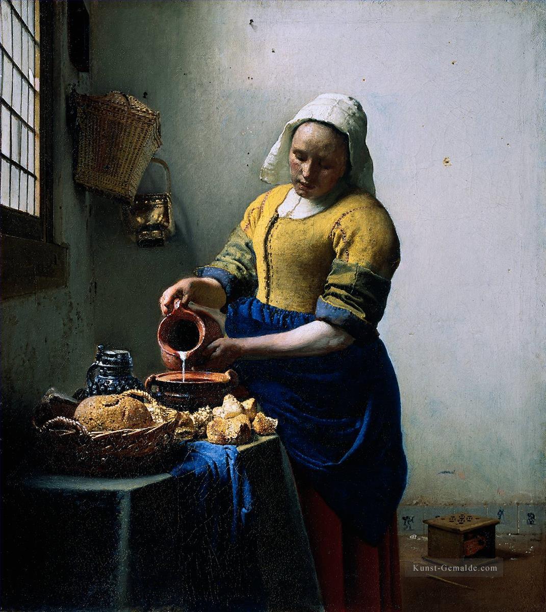Die Küchenmagd Barock Johannes Vermeer Ölgemälde